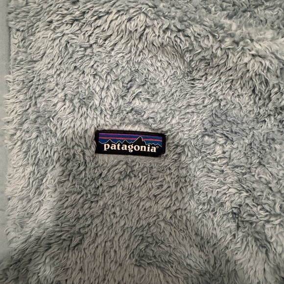 Patagonia Women’s 1/4 Zip Polyester Fleece (W- XXL) Light Blue - Picture 4 of 4